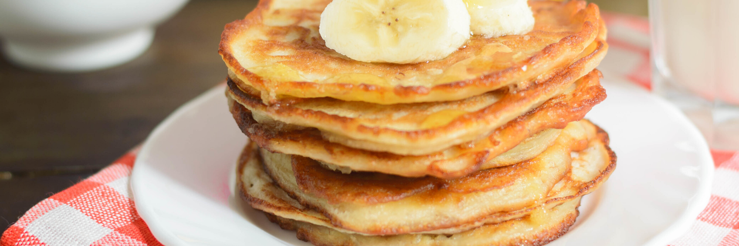 SUPEREINFACHE BANANEN-PFANNKUCHEN MIT NUR 2 ZUTATEN | Omnipod