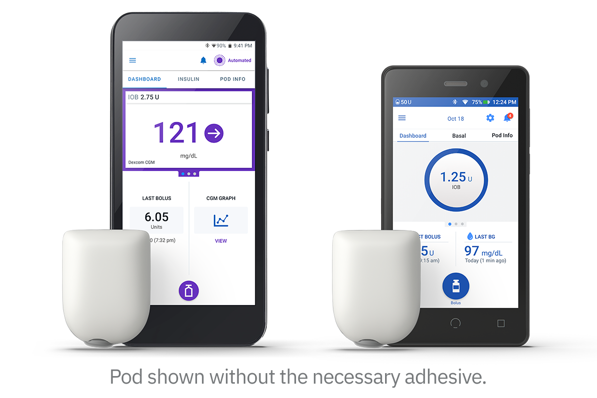 Omnipod 5 DASH PDM Pod Discliamer