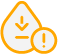 Orange icon of 'reduced time in hyperglycemia'