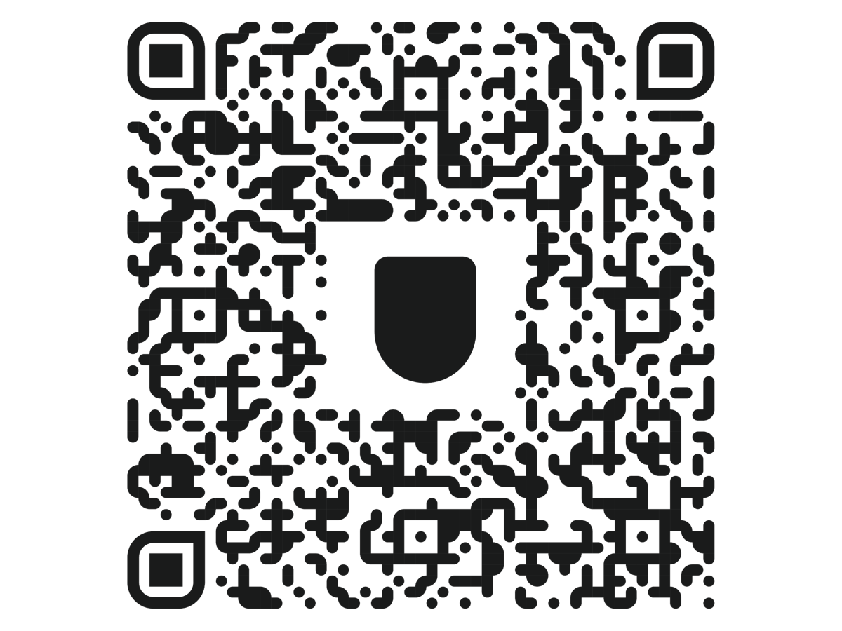 Black and white QR code for 90 Day Pod Promise in Canada-French