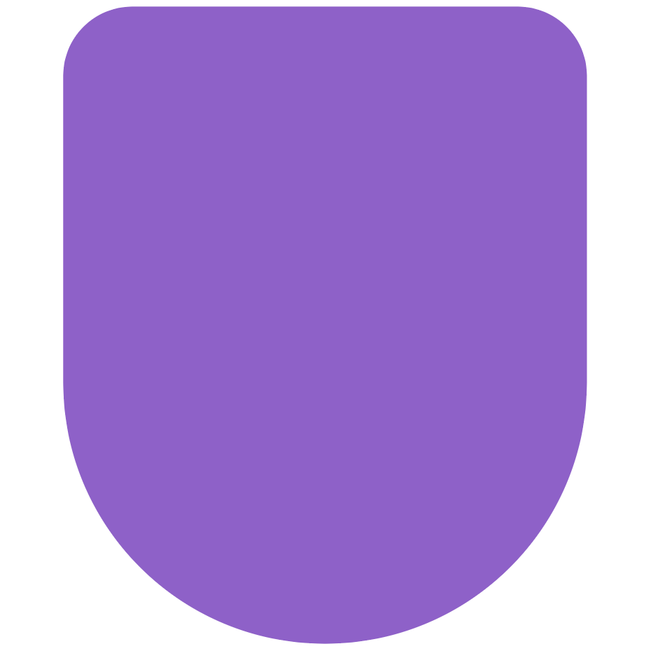 Icon of an Omnipod Pod in solid purple