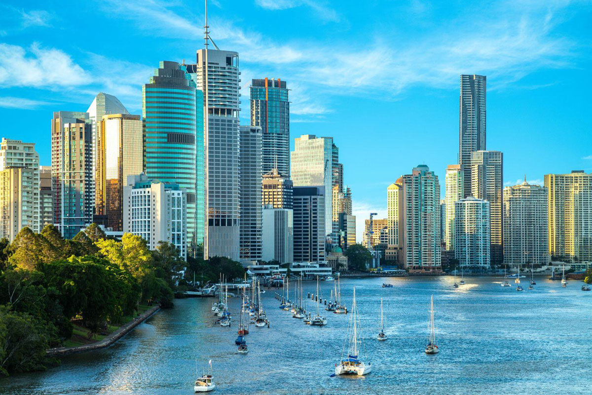 view of Queensland harbor 