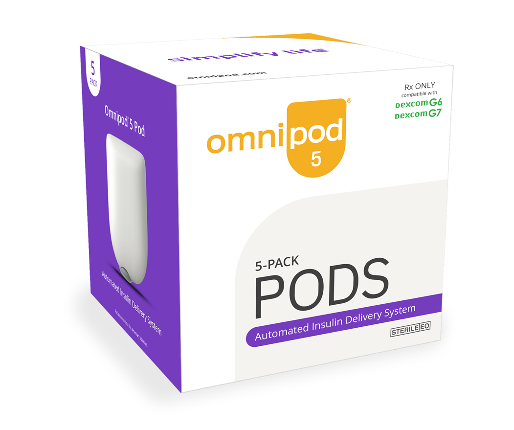 Omnipod 5 DexG6G7 Pods package