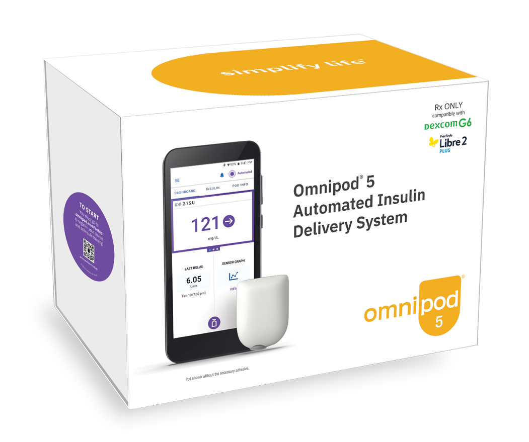 Omnipod 5 Libre 2 Plus G6 Intro Kit package