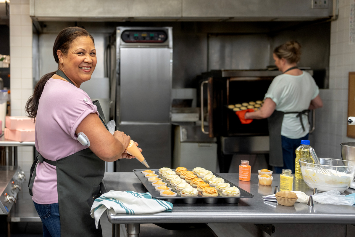 pastry chefs in the kitchen 