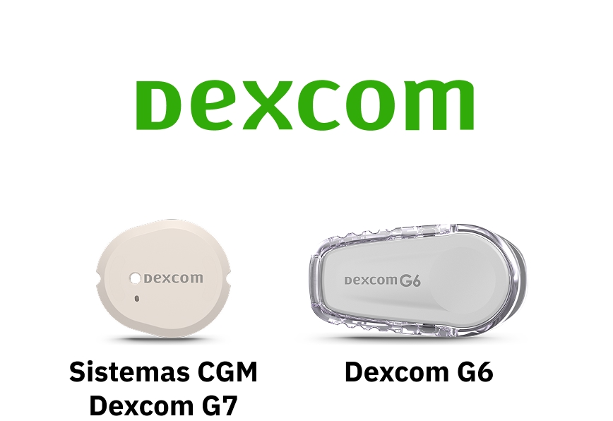 Dexcom Sistemas CGM Dexcom G7 y Dexcom G6