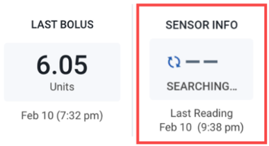 Dashboard, Searching for pod