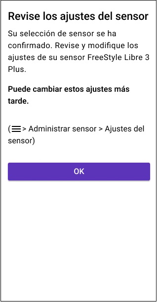 Aplicación Omnipod 5 - Revisar ajustes