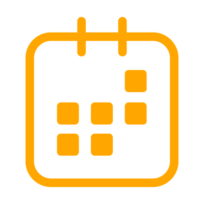 Symbol, das ein Bild eines Kalenders zeigt