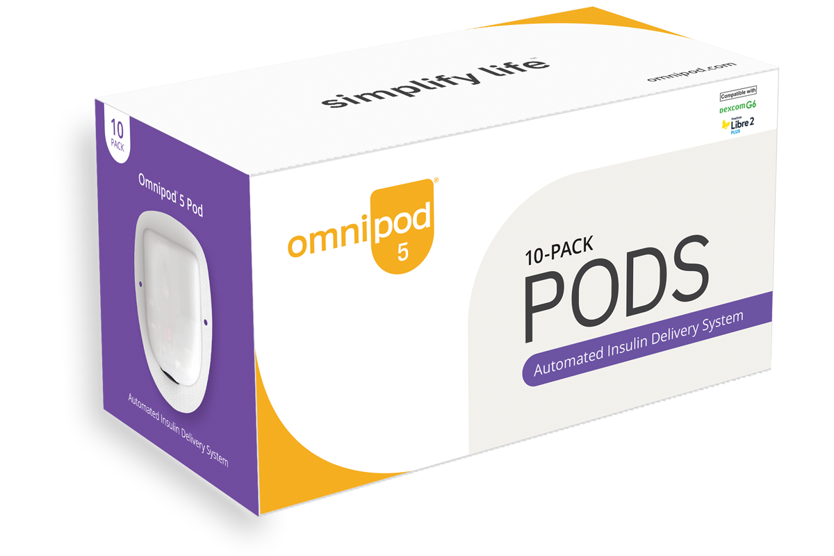 Box of 10 pack of Pods