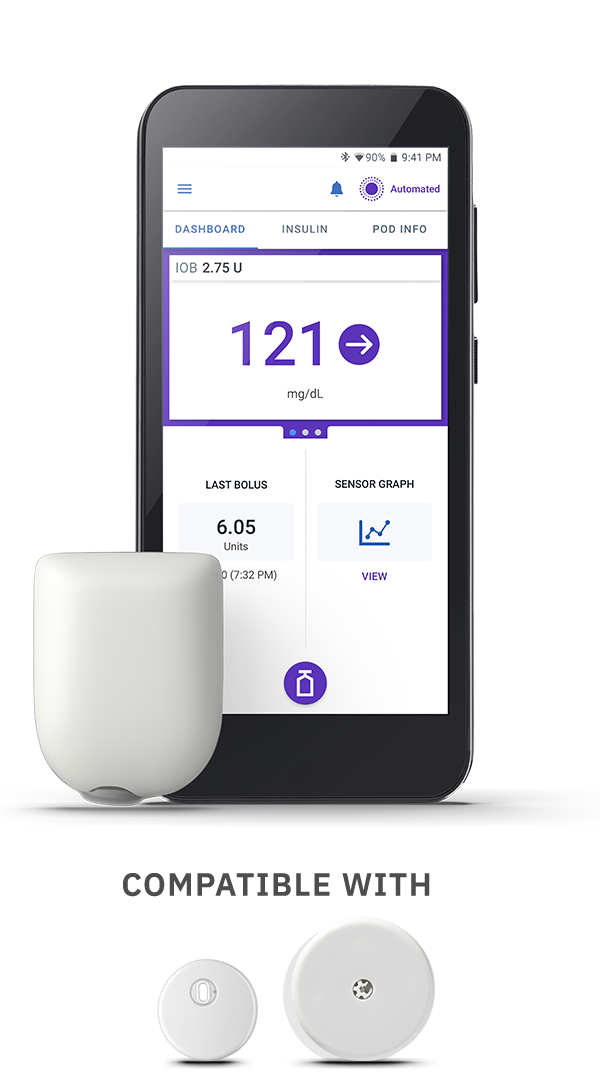 Omnipod 5 with  FreeStyle Libre sensors