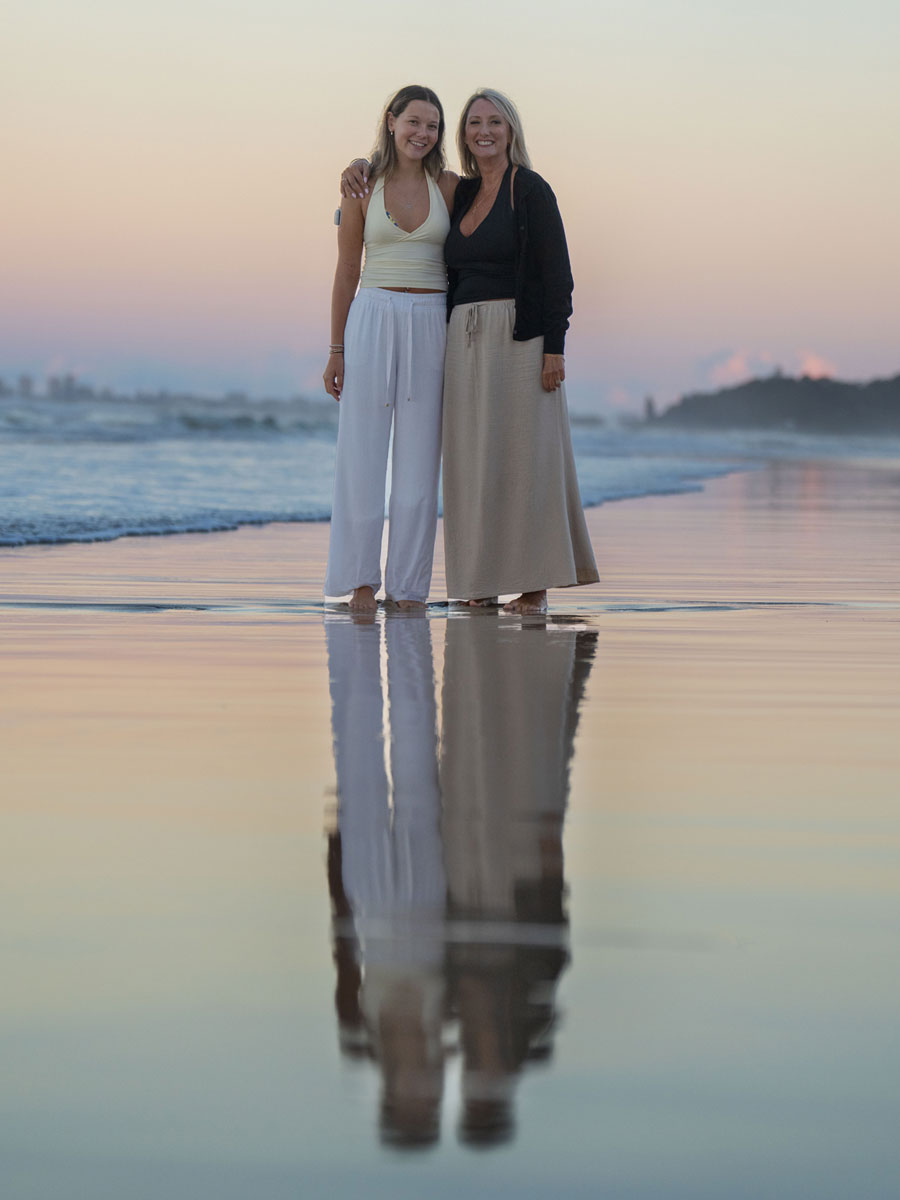 Gill and daughter Ella