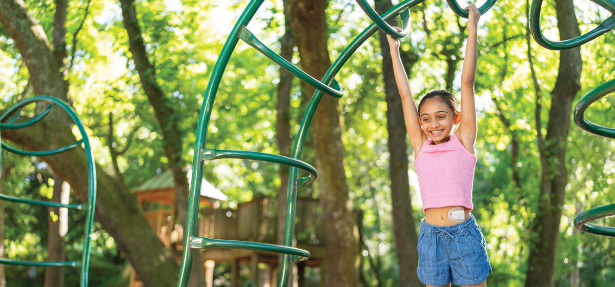 girl on the playground