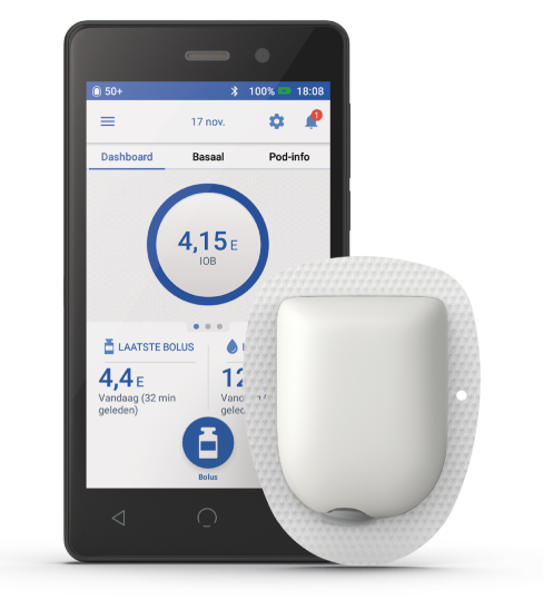Omnipod DASH met Pod