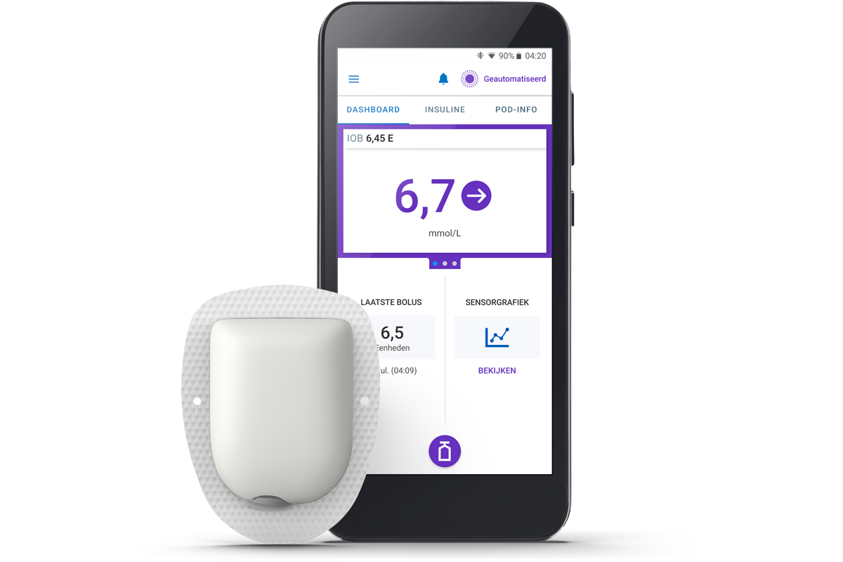 Omnipod 5 Pod and controller