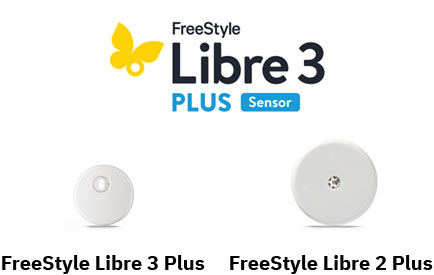 FreeStyle Libre 3 Plus and FreeStyle Libre 2 Plus sensors