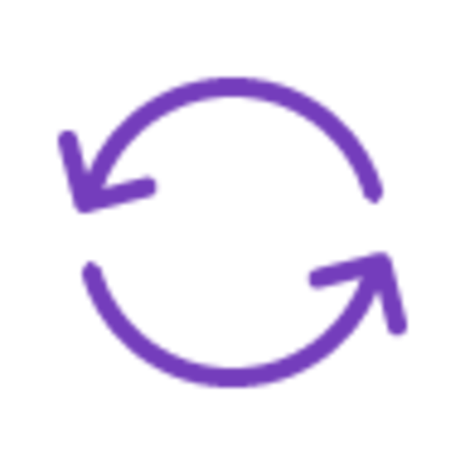 arrows shaped in a circle