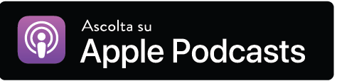 Apple Podcasts logo in Italiano