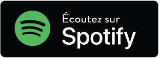 Spotify logo in French