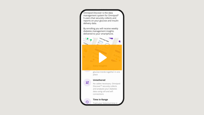 Video thumbnail for Adding and Managing Patients with Omnipod Discover